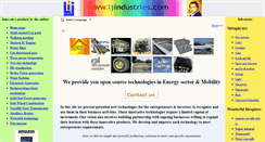 Desktop Screenshot of ljindustries.com